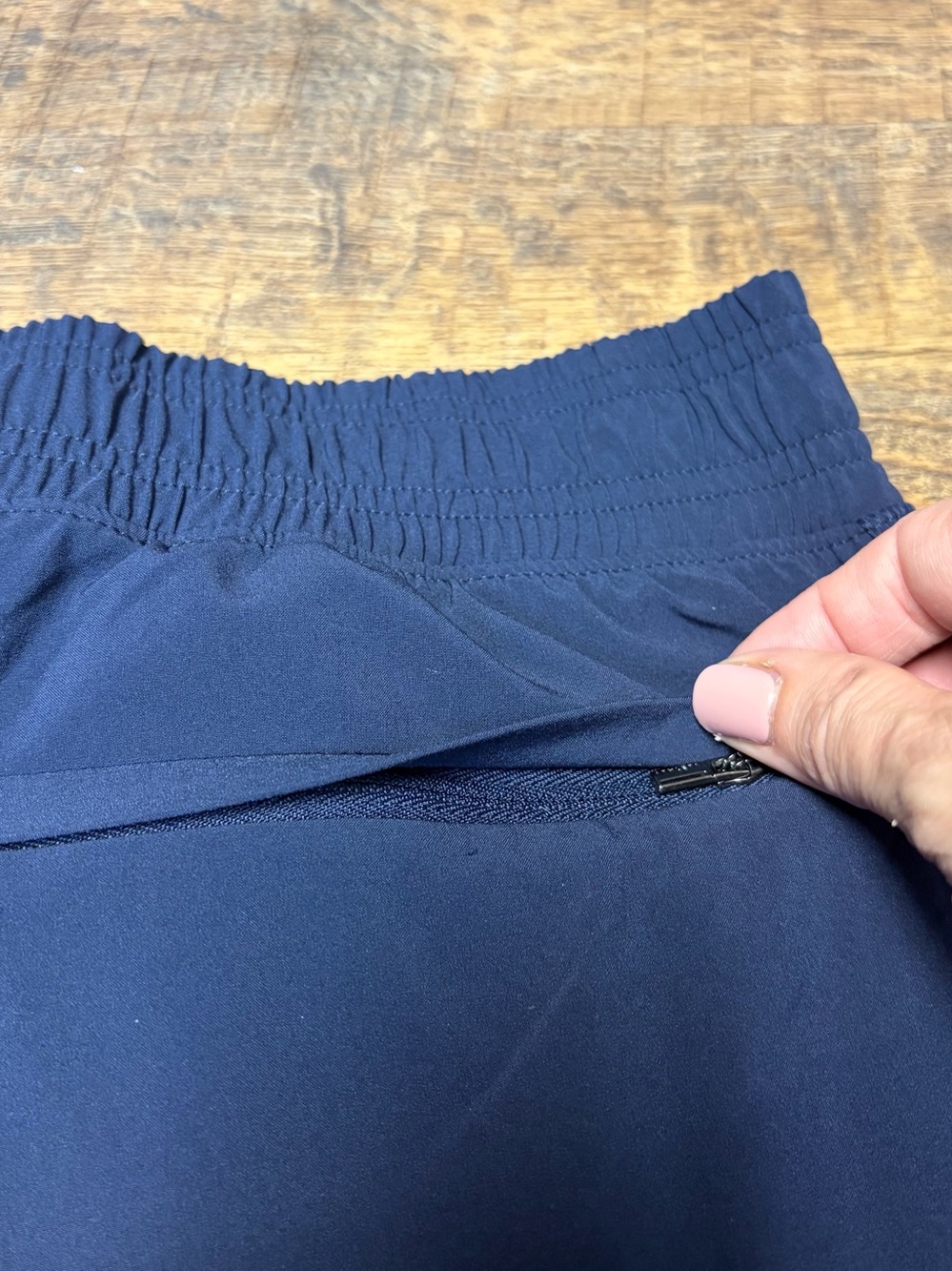 Athleta Brooklyn Jogger Navy Blue Stretch Womens 12 TALL Lightweight - Picture 7 of 10